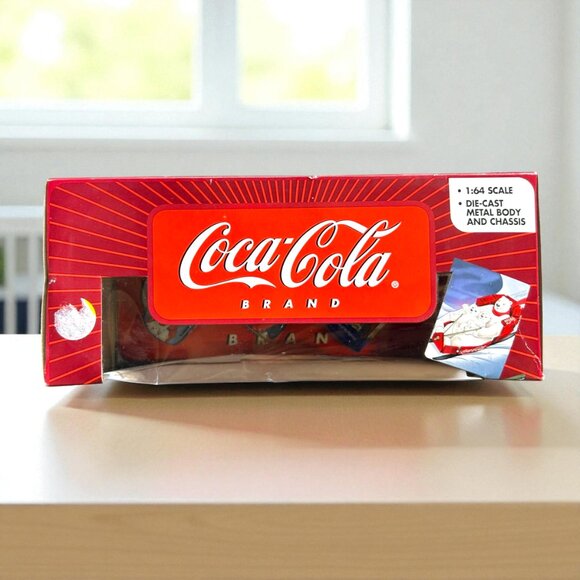 NEW Johnny Lightning 1:64 Coca Cola Set of 3 Poster Car Collection VW Ford - Picture 2 of 4